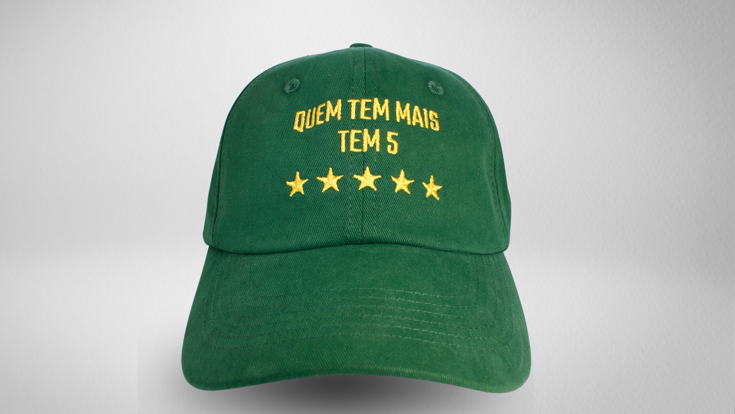 Boné Brasil - Quem tem mais tem 5